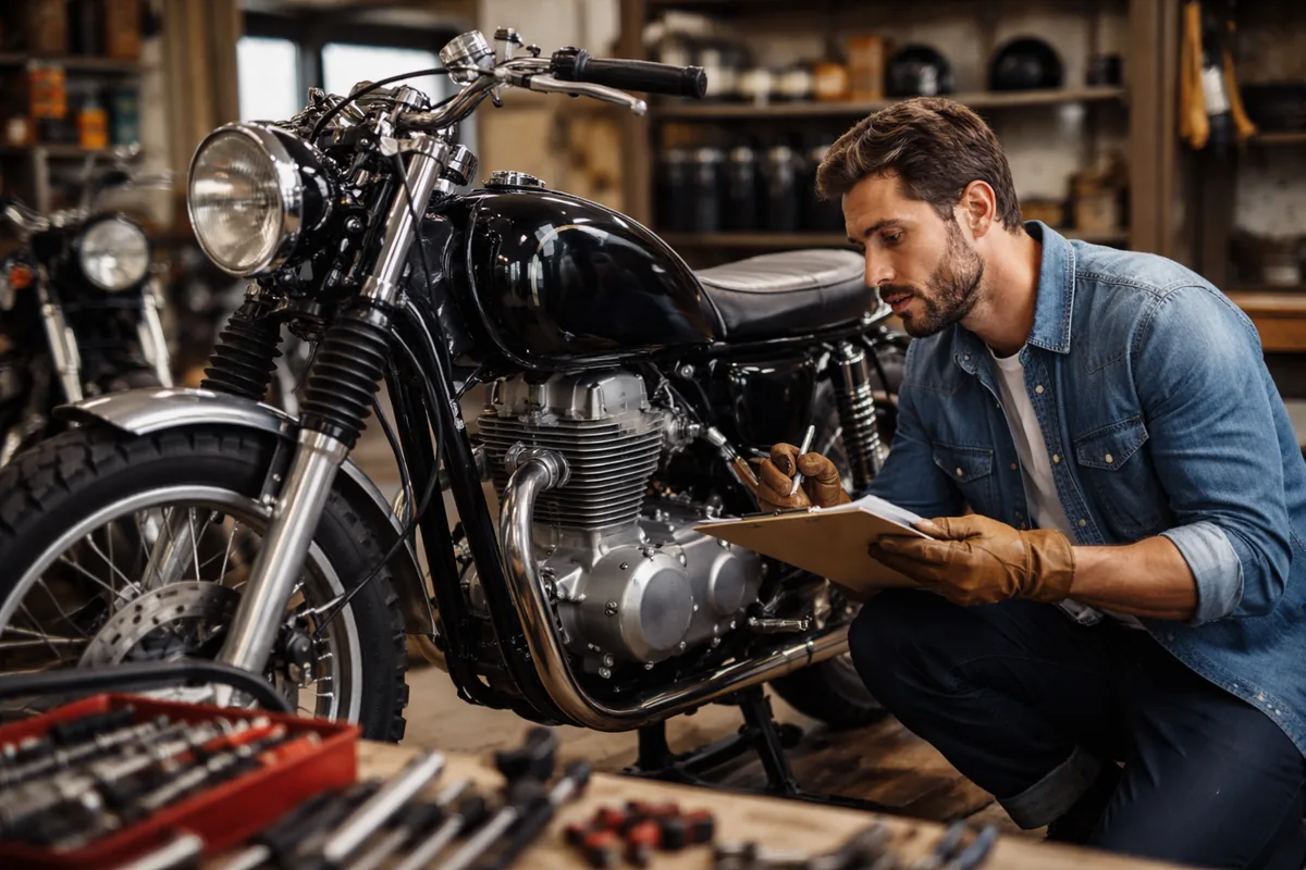 Comment évaluer les coûts de main-d'œuvre pour la restauration d'une moto classique