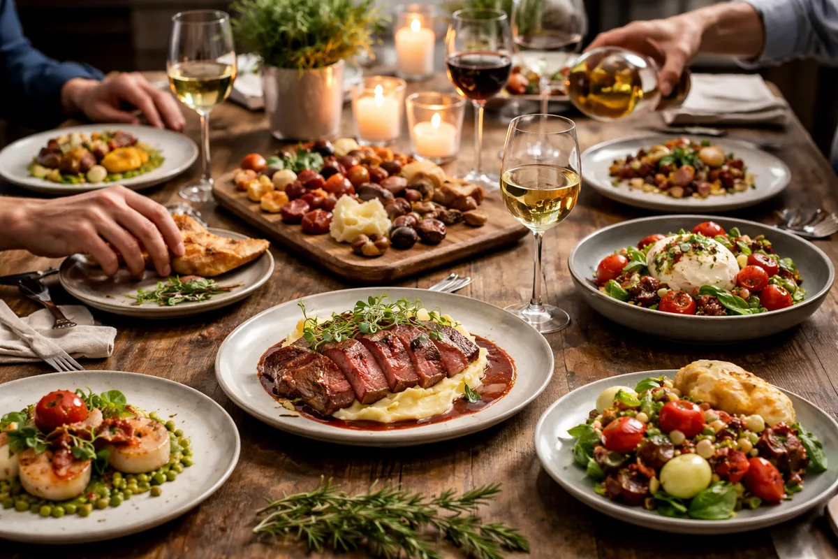 Comment créer un menu bistronomique pour un repas entre amis