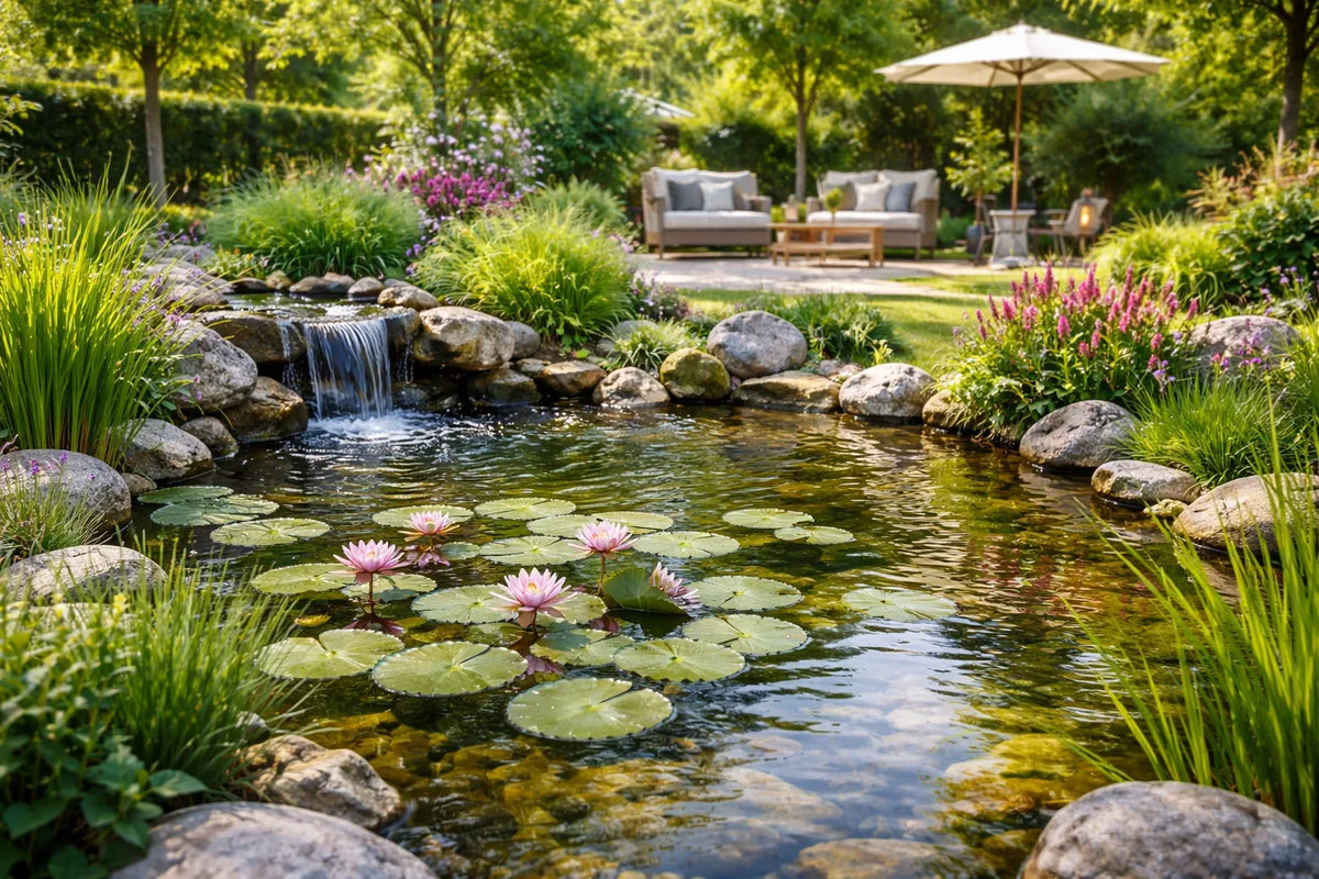 Comment créer un jardin aquatique dans votre espace extérieur