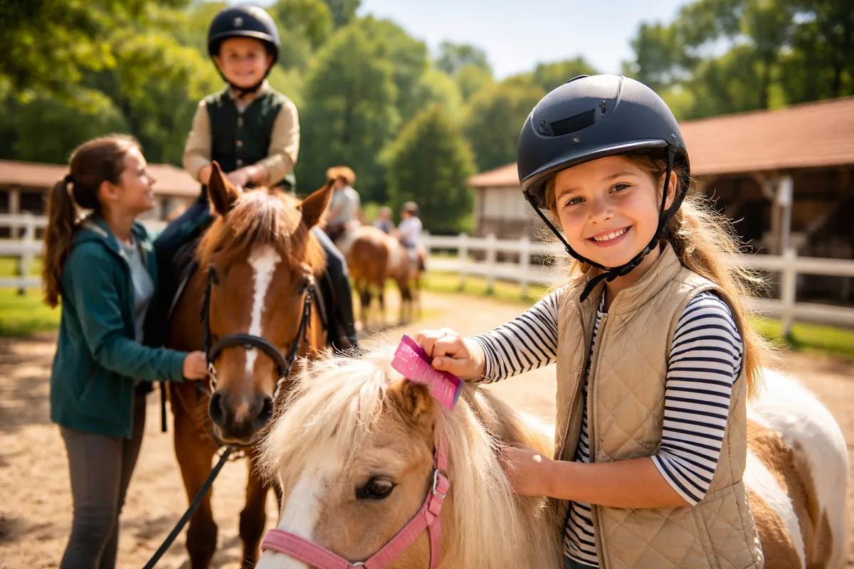 Quels sont les centres équestres en Charente adaptés aux enfants pour l'équitation ?