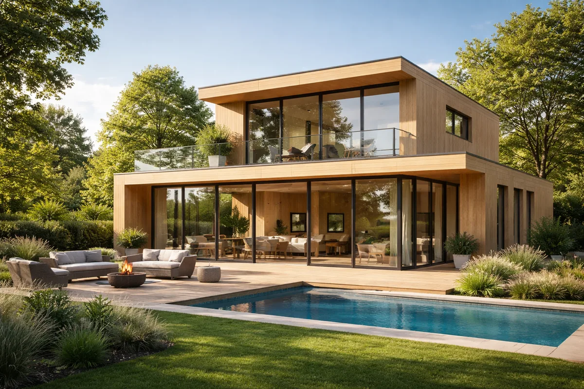 Pourquoi opter pour une maison d'architecte en bois