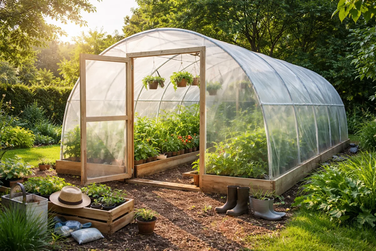 Comment créer une serre de jardin à moindre coût